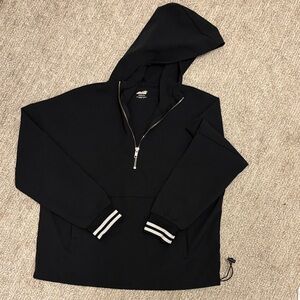 Black pullover jacket
